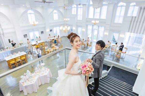 新潟県三条市　見附市　新潟市　結婚式場　貸切邸宅　ロビー　感謝