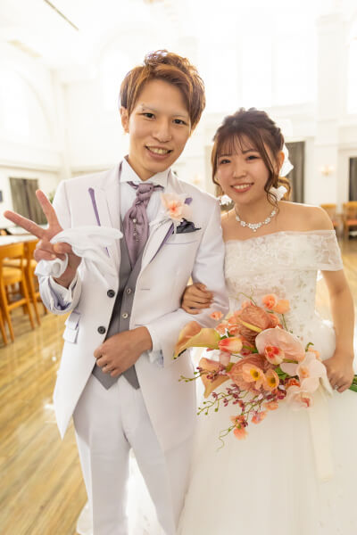 新潟県三条市　長岡市　新潟市　結婚式場　前撮り　フォト撮影　前撮影　カラードレス　ウェディングパーティー