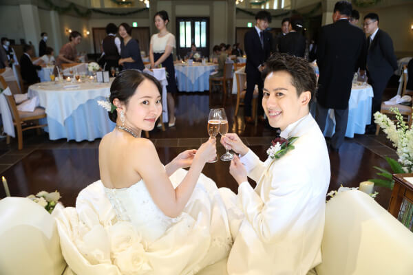 新潟県三条市　見附市　長岡市　結婚式場　リゾート婚　8月　ウェルカムグッズ　DIY　演出