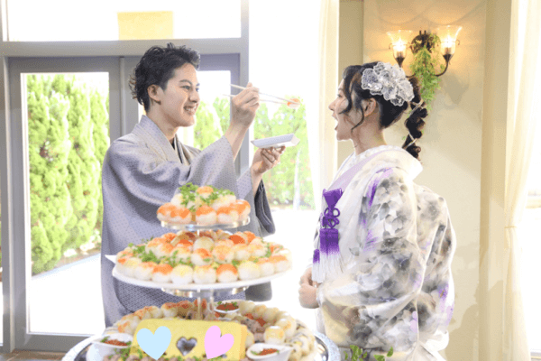 新潟県三条市　見附市　長岡市　結婚式場　リゾート婚　8月　ウェルカムグッズ　DIY　演出