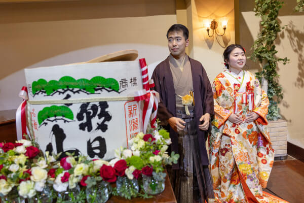 新潟県三条市　見附市　長岡市　結婚式場　演出 　和装　和装婚　和装演出