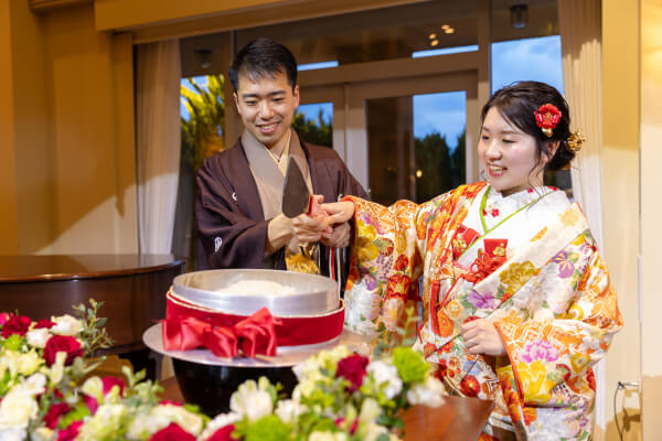 新潟県三条市　見附市　長岡市　結婚式場　演出 　和装　和装婚　和装演出