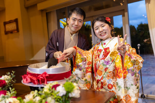 新潟県三条市　見附市　長岡市　結婚式場　演出 　和装　和装婚　和装演出