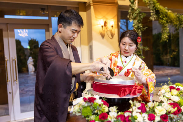 新潟県三条市　見附市　長岡市　結婚式場　演出 　和装　和装婚　和装演出