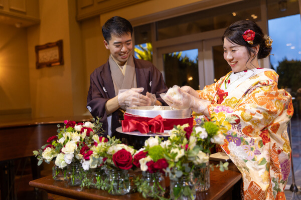 新潟県三条市　見附市　長岡市　結婚式場　演出 　和装　和装婚　和装演出