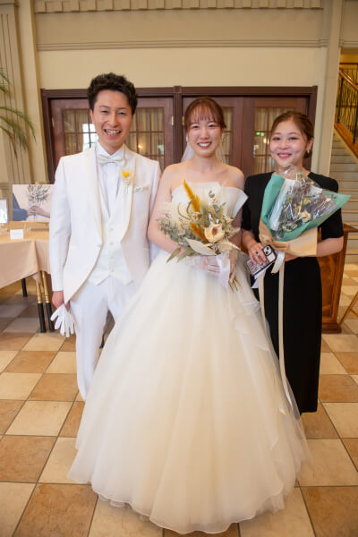 新潟県三条市　長岡市　新潟市　結婚式場　前撮り　フォト撮影　前撮影　ウェディングパーティー　 ウェディングドレス　チャペル挙式　カラードレス