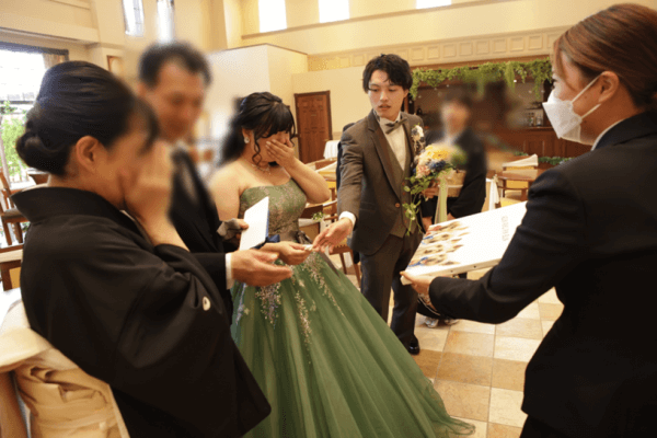 新潟県三条市　長岡市　新潟市　結婚式場　フォト撮影　ウェディングドレス　カラードレス