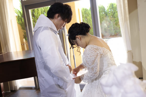 新潟県三条市　長岡市　新潟市　結婚式場　フォト撮影　ウェディングドレス　カラードレス