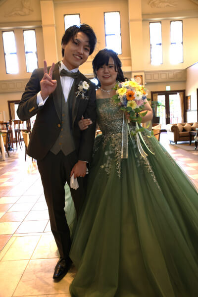 新潟県三条市　長岡市　新潟市　結婚式場　フォト撮影　ウェディングドレス　カラードレス