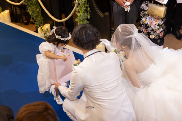 新潟県三条市　長岡市　新潟市　結婚式場　パパママキッズ婚　フォト撮影　ウェディングドレス　ウェディングパーティ