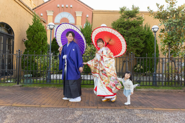 新潟県三条市　長岡市　新潟市　結婚式場　パパママキッズ婚　フォト撮影　ウェディングドレス　ウェディングパーティ