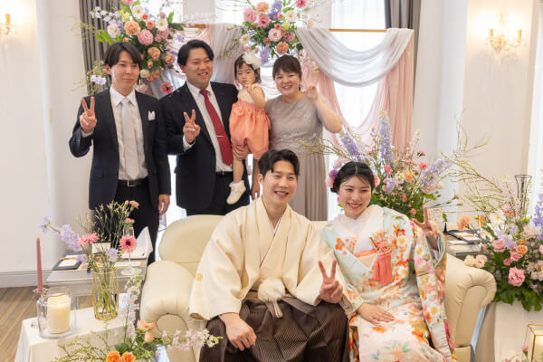 新潟県三条市　長岡市　新潟市　結婚式場　ウェディングドレス　韓国　和装　チマチョゴリ　ウェディングパーティー