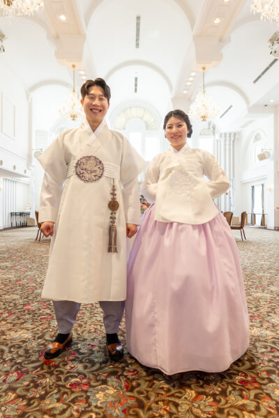 新潟県三条市　長岡市　新潟市　結婚式場　ウェディングドレス　韓国　和装　チマチョゴリ　ウェディングパーティー