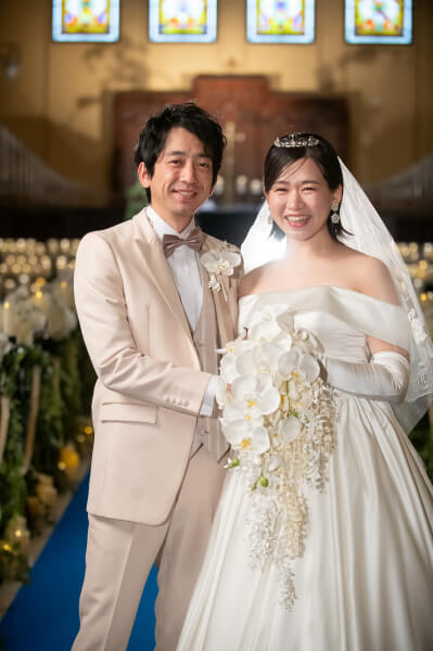 新潟県三条市　長岡市　新潟市　結婚式場　ウェディングドレス　チャペル挙式　ファーストミート